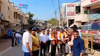 લુણાવાડા: લુણાવાડા શહેરમાં નવીન માર્ગની કામગીરીનું ખાતમુહૂર્ત કરવામાં આવ્યું