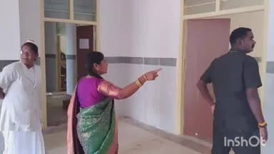 భద్రగిరిలోని 50 పడకల ఆసుపత్రి పనులను పరిశీలించిన ప్రభుత్వ విప్, కురుపాం ఎమ్మెల్యే తోయక జగదీశ్వరి