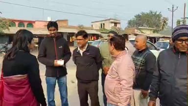 पिपराही: मुख्यमंत्री नीतीश कुमार की संभावित यात्रा को लेकर तैयारी तेज, डीएम ने देकुली धाम का जायजा लिया