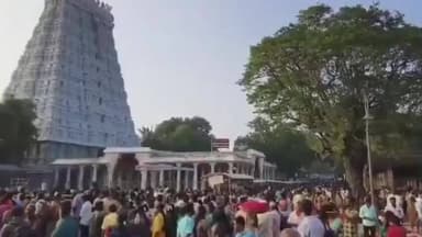 திருச்செந்தூர்: திருச்செந்தூர் சுப்பிரமணியசாமி கோவிலில் விடுமுறை தினத்தை முன்னிட்டு குவிந்த பக்தர்கள்