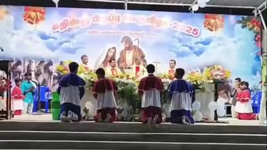 கோவில்பட்டி: புனித சூசையப்பர் ஆலயத்தில் கிறிஸ்மஸ் சிறப்பு திருப்பலி ஆயிரக்கணக்கான பக்தர்கள் பங்கேற்பு