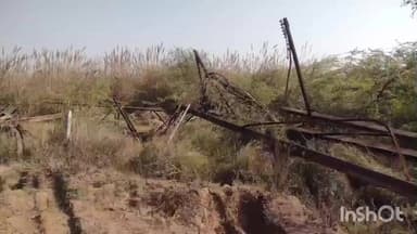 चरखी दादरी: दादरी-मकड़ानी बिजली लाइन के पोल उखाड़े, तार काटे, निगम को करीब 15 लाख का नुकसान