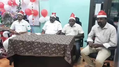 ஸ்ரீபெரும்புதூர்: வெங்காடு ஊராட்சியில் கிருஸ்துமஸ் தாத்தாவுடன் கேக் வெட்டி கிருஸ்துமஸ்-ஐ கொண்டாடி மகிழ்ந்த நம்பிக்கை இல்லம் காப்பக குழந்தைகள்