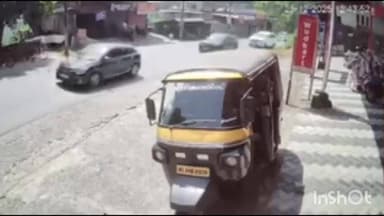 കാഞ്ഞിരപ്പള്ളി: പൂതക്കുഴിയിൽ കാറും ജീപ്പും കൂട്ടിയിടിച്ച് അപകടം, സിസിടിവി ദൃശ്യങ്ങൾ