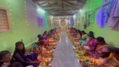 ஆத்தூர்: சின்னாளபட்டியில் சித்தி விநாயகர் அய்யப்பன் கோவில் மண்டல பூஜை பெண்கள் கலந்துகொண்டு அய்யப்பனை வழிபாடு செய்தனர்