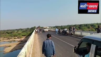 વડનગર તાલુકાના વલાસણા સાબરમતી નદીમાં આઇવાના ડાઇવરનો મૃ/તદે/હ મળતા ચકચાર