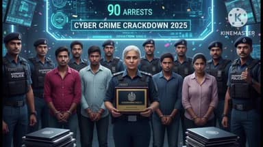 महेंद्रगढ़: महेंद्रगढ़ पुलिस का साइबर अपराधियों पर कड़ा प्रहार, 2025 में अब तक 90 ठग गिरफ्तार, करोड़ों की राशि बचाई