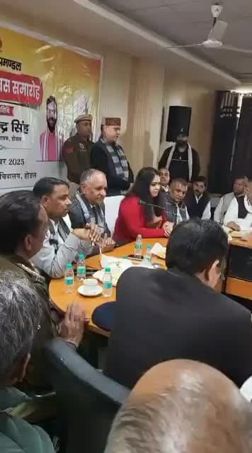 विधायक हरेंद्र राम रतन ने होडल में की अधिकारीओं के साथ अहम बैठक