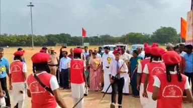 பெரம்பலூர்: பெரம்பலூரில் 69 வது தேசிய அளவிலான மேசைப் பந்து போட்டிகள், 36 மாநிலங்
களைச் சேர்ந்த மாணவ மாணவிகள் பங்கேற்பு