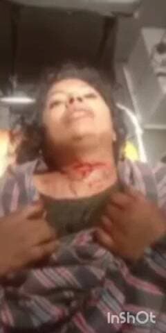 Mgm హాస్పిటల్ లో భర్త చేతిలో భార్య గొంతు పై బ్లేడుతో దాడి చేసిన మహిళ చికిత్స పొందుతున్నారు