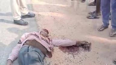 నల్గొండ: ఆయిటిపాముల శివారులోని జాతీయ రహదారిపై రోడ్డు ప్రమాదం వ్యక్తి మృతి