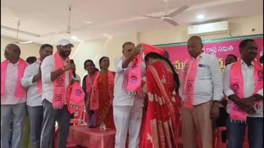 భూపాలపల్లి: మళ్లీ బీఆర్ఎస్ పార్టీలో చేరిన మాజీ కౌన్సిలర్ దంపతులు