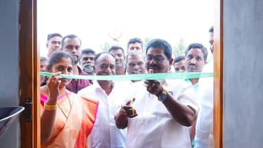 திருப்பத்தூர்: பூசணிக்காய் வட்டம் பகுதியில் புதிய ரேஷன் கடையை திறந்து வைத்த ஜோலார்பேட்டை எம்எல்ஏ தேவராஜ்