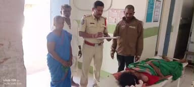 నిర్మల్: సోన్ మండలం కూచన్ పల్లి గ్రామ శివారులో జరిగిన ప్రమాదంలో రాధా అనే మహిళ మృతి, కేసు నమోదు