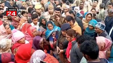 अमरोहा अमरोहा के धनोरा में माधव नर्सिंग होम में डिलीवरी के दौरान महिला की मौत मचा हड़कंप