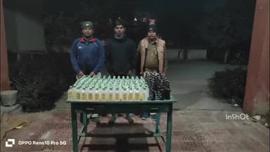 बनकटवा: पुलिस ने नेपाली शराब के साथ एक तस्कर को किया गिरफ्तार