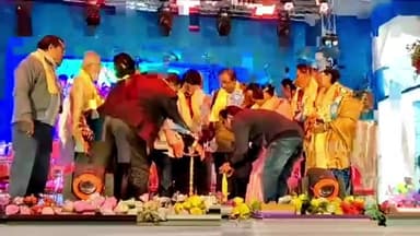 করিমপুর ১: করিমপুর জগন্নাথ উচ্চ বিদ্যালয়ের ৭৫ তম বর্ষপূর্তি অনুষ্ঠানে বিধায়ক বিমলেন্দু সিংহ রায়