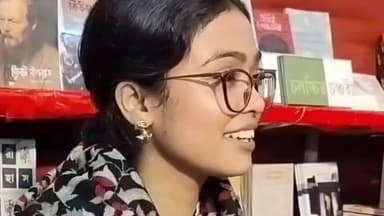 কল্যাণী: কল্যাণী বই মেলায় ছাত্র সংগ্রাম স্টলে উপস্থিত সারেগামাপা খ্যাত জনপ্রিয় সংগীত শিল্পী অরিত্রিকা সিনহা