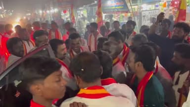 புதியம்புத்தூரில் தமிழக வெற்றிக்கழக மாவட்ட ஒன்றிய கழக நிர்வாகிகள் அறிமுக விழா