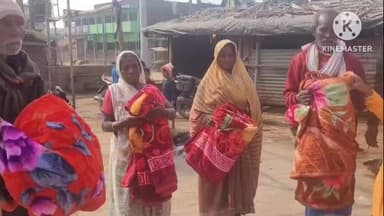 बसंतराय: बसंतराय मां विषहरी मोकलचक धाम में गरीबों और जरूरतमंदों के बीच 400 कंबल वितरित