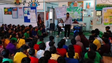 શહેરા: શહેરાની મોડેલ સ્કૂલ અને સરકારી વિનયન કોલેજમાં બાળ લગ્ન અટકાવવા જાગૃતિ કાર્યક્રમનું આયોજન કરાયું હતું