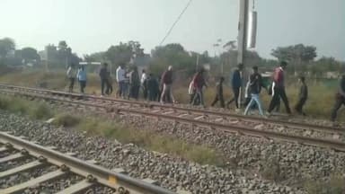 राहुरी: राहुरी रेल्वे स्थानक परिसरात रेल्वेखाली येऊन ४६ वर्षीय इसमाचा दुर्दैवी मृत्यू