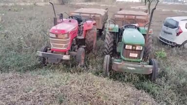 तुमसर: मोहाडी खापा ते सोंड्या रस्त्यावर अवैध रेती वाहतूक करणाऱ्या दोन ट्रॅक्टरवर स्थानिक गुन्हे शाखा पथकाची कारवाई