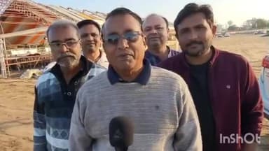 મોડાસા: આનંદપુરા કંપાના આંગણે યોજાનાર રામચરિત માનસ જ્ઞાનામૃતમ્ કથા મહોત્સવની ભક્તો દ્વારા તડામાર તૈયારીઓ