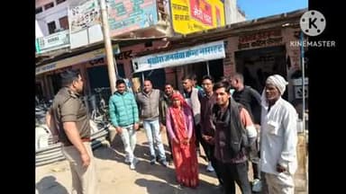 पाली: नाराहट पुलिस ने साइबर अपराध से बचाव हेतु कस्बे में लोगों को किया जागरूक