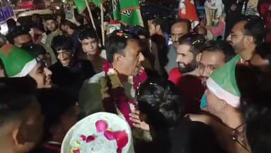 વડોદરા દક્ષિણ: જન આક્રોશ રેલી નુ તાંદલજા વિસ્તાર મા મુસ્લિમ સમાજ ના નેતા ઓ દ્વારા સ્વાગત કરવામાં આવ્યું