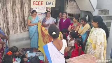 గజపతినగరం: అంబటివలసలోని అంగన్వాడీ కేంద్రంలో ఈసీసీఈ డే: ముఖ్య అతిథిగాపాల్గొన్న గంట్యాడ ఐసిడిఎస్ ప్రాజెక్ట్అధికారిణి ఉమా భారతి