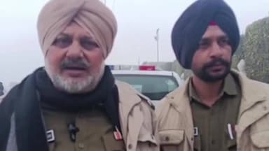 ਫਗਵਾੜਾ: ਜਲੰਧਰ ਫਗਵਾੜਾ ਰੋਡ 'ਤੇ ਰਾਇੰਲ ਕਿੰਗ ਰਿਸੋਰਟ ਨੇੜੇ ਟਰੱਕ ਤੇ ਬੱਸ ਦੀ ਹੋਈ ਟੱਕਰ 'ਚ ਡਰਾਈਵਰ ਜ਼ਖਮੀ