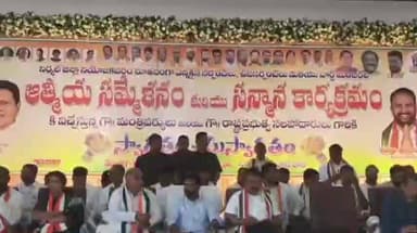 నిర్మల్: నూతన సర్పంచులు అభివృద్ధిలో భాగస్వాములు కావాలి.. ఆత్మీయ సన్మాన సభ కార్యక్రమంలో మంత్రి జూపల్లి కృష్ణారావు