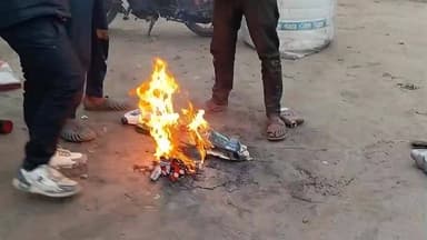 अमौर -ठंड से आम जनजीवन हुआ त्रस्त अलाव की मांग