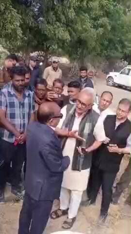 पचपदरा: प्रदूषण विभाग की टीम ने समदड़ी इलाके में प्रदूषित पानी से भरे इलाकों का जायजा लिया #balotra