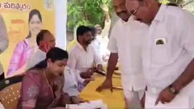 సూళ్లూరుపేటలో ప్రజా దర్బార్ నుంచి 37 అర్జీలు స్వీకరించినట్లు ఎమ్మెల్యే విజయశ్రీ వెల్లడి