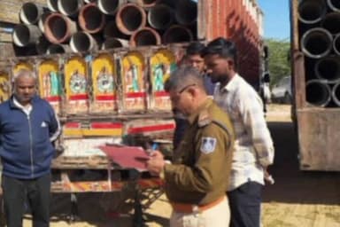 अलीराजपुर: जोबट पुलिस ने नल जल योजना के चोरी हुए ₹18 लाख के पाइप राजस्थान के जोधपुर से ज़ब्त किए