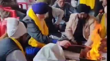 हनुमानगढ़: टाउन में गुरु गोबिंद सिंह जी के साहिबजादों की शहादत को समर्पित कार्यक्रम, यज्ञ, कंबल वितरण और दूध के लंगर की सेवा