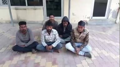 नागौर: नागौर जिले में सुनसान जगहों पर नशा करने वालों पर कार्रवाई, पुलिस ने किया गिरफ्तार