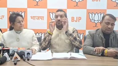 ਲੁਧਿਆਣਾ ਪੂਰਬੀ: ਨਗਰ ਨਿਗਮ ਦੀ ਹੋਈ ਬੈਠਕ ਨੂੰ ਲੈ ਕੇ ਲੁਧਿਆਣਾ ਭਾਜਪਾ ਵੱਲੋਂ ਕੀਤੀ ਗਈ ਪ੍ਰੈੱਸ ਕਾਨਫਰੰਸ, ਕਿਹਾ ਵਿਰੋਧੀ ਧਿਰਾਂ ਵੱਲੋਂ ਚੱਕੇ ਮੁੱਦਿਆਂ ਨੂੰ ਕੀਤਾ