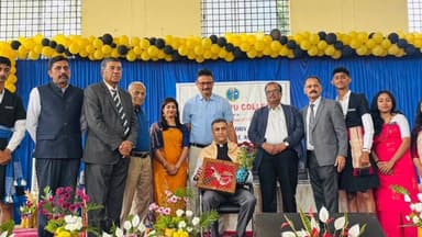 ಕಾವೇರಿ ಪದವಿ ಪೂರ್ವ ಕಾಲೇಜಿನ ವಿಧ್ಯಾರ್ಥಿ ಕ್ಷೇಮಾಭಿವೃದ್ದಿಯ ಸಮಾರೋಪ ಸಮಾರಂಭದಲ್ಲಿ ಭಾಗವಹಿಸಿದ ಶಾಸಕ ಪೊನ್ನಣ್ಣ