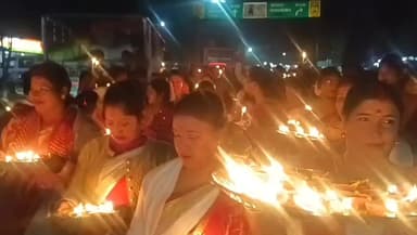 বিশালগড়: বিশ্রামগঞ্জ ঠাকুর অনুকূল চন্দ্রের ১৩৮ তম জন্মমোহোৎসব উদযাপন