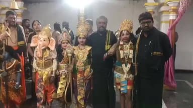 రామగుండం: అఖిల భారతీయ అయ్యప్ప ధర్మ ప్రచార సభ ఆధ్వర్యంలో వైభవంగా అయ్యప్ప రథయాత్ర