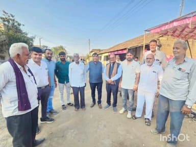 બાબરા: ધારાસભ્યના હસ્તે વાંકીયા ગામે આધુનિક ગ્રામ પંચાયત ભવનના નવા નિર્માણ કાર્યનું ખાતમુહૂર્ત