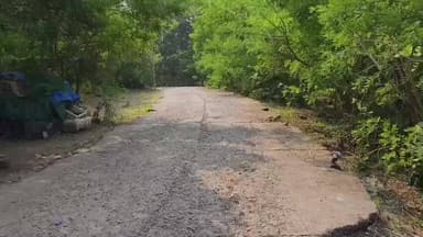 જૂનાગઢ: ઉપલા દાતાર તરફ જવાનો માર્ગ વિલીંગડન ડેમ સુધીનો રસ્તો બીસ્માર હાલતમાં, રસ્તો બનાવવા ઉપલા દાતારના મહંતે માંગ કરી