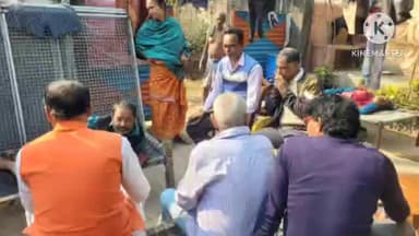 বাঁকুড়া ১: মানকানালী গ্রামে বিজেপির পুরনো কার্যকর্তা অমিতাভ দে প্রচন্ড শারীরিক অসুস্থ হওয়াতে দেখা করলেন বিধায়ক