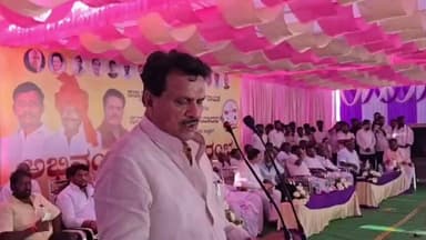 ಶೋರಾಪುರ: ಪೇಠ ಅಮ್ಮಾಪುರ ಗ್ರಾಮದಲ್ಲಿ ಶಾಸಕ ಆರ್.ವಿ.ನಾಯಕ,ಕೆ.ವೈ ಡಿಸಿಸಿ ಬ್ಯಾಂಕ್ ಅಧ್ಯಕ್ಷ ವಿಠಲ್ ಯಾದವ್ ಅಭಿನಂದನಾ ಸಮಾರಂಭ