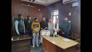 कोलायत: उपजिला अस्पताल श्रीकोलायत को भामाशाहों ने भेंट की 5 नेबुलाइज़र मशीनें, अस्पताल प्रशासन ने जताया आभार