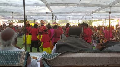 बिंझीया समाज की वार्षिक सम्मेलन में सांसद चिंतामणि का किया स्वागत हजारों सदस्य रहे उपस्थित अन्य समाज प्रमुख भी उपस्थित