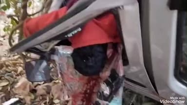 గజపతినగరం: గజపతినగరం రైల్వే స్టేషన్ సమీపంలో ఘోర రోడ్డుప్రమాదం: ఇద్దరు వ్యక్తులు అక్కడికక్కడే మృతి